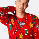 Ήβη - Ανδρική Πιτζάμα Ho Ho Ho