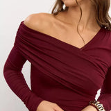 Clara Monroe Top με Έναν Ώμο