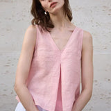 Αναστρέψιμο γιλέκο από chambray