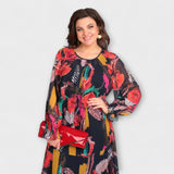 Γεωργία - Κομψό Φόρεμα Plus-Size για Απόλυτη Άνεση