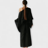 Αντωνία - Φόρεμα Kimono από Λινό και Βαμβάκι